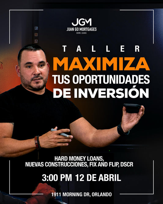 Taller Maximiza Tu Inversión Presencial & Online